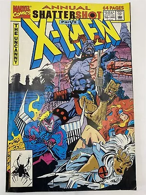 Buy UNCANNY X-MEN ANNUAL #16 Shattershot Part 2 Marvel Comics 1992 FN • 1.99£
