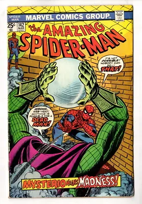Buy The Amazing Spiderman #142,  Dead Man's Bluff  Part 2 Of 2 , Mar 1975 Mid-Grade • 25.90£