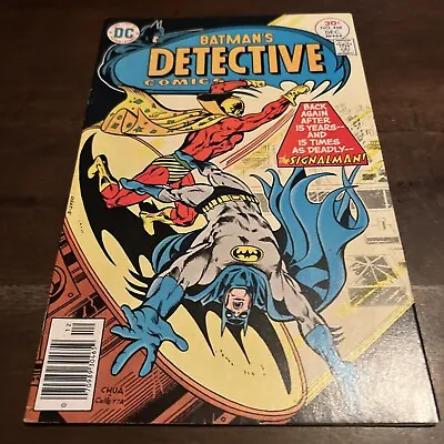 Buy Detective Comics #466 1st App Of Signalman 1976 *WE COMBINE SHIPPING • 8.70£