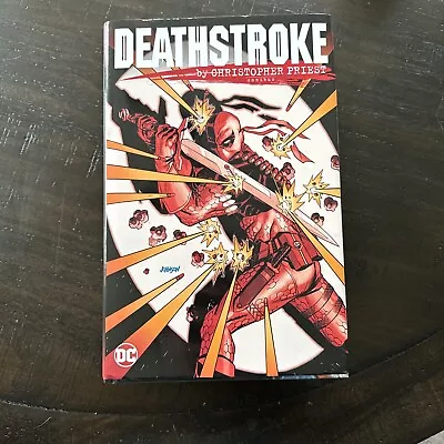 Buy Deathstroke By Christopher Priest Omnibus HC  DC Comics Rebirth Teen Titans 1 50 • 118.59£