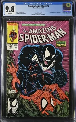 Buy Amazing Spider-Man #316 - CGC 9.8 White Pages • 474.36£