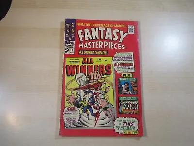 Buy Fantasy Masterpieces #10 From Golden Age Of Marvel Retells All-winners #19 • 8.76£