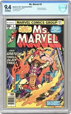 Buy Ms. Marvel #6  CBCS NM 9.4  1977 Marvel • 37.84£