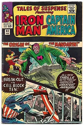 Buy Tales Of Suspense #62 (Marvel 1965) ** Captain America ** Iron Man ** Fine ** • 55.73£
