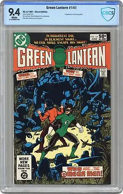 Buy Green Lantern #141 CBCS 9.4 1981 21-3246A82-005 1st App. Omega Men • 141.92£