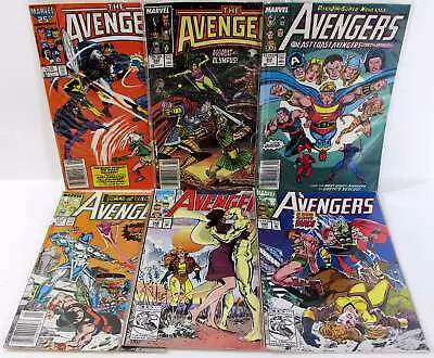 Buy Avengers Lot Of 6 #271,284,302,313,348,349 Marvel (1986) 1st Print Comic Books • 28.45£
