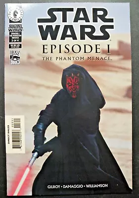 Buy Star Wars Episode I #3 VF/NM The Phantom Menace 1st Darth Maul Photo Cover • 12.68£