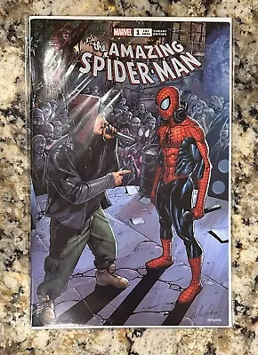 Buy EMINEM X SPIDERMAN The Amazing Spider-Man #1 Variant In Hand 8-mile Cover • 221.36£