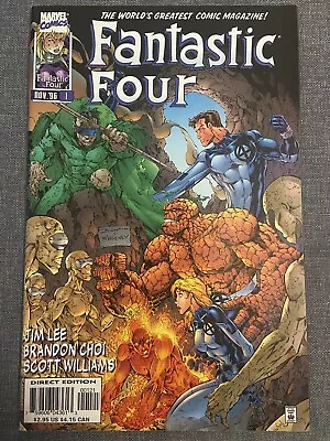 Buy Fantastic Four #1 - Marvel Comics - 1996 - Variant Cover • 1.99£