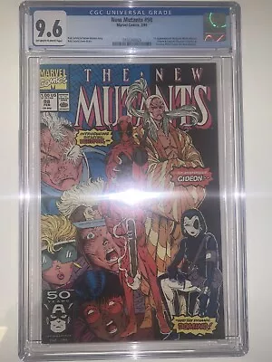 Buy Marvel New Mutants #98 (1991) (1st App Deadpool, Gideon & Copycat) CGC 9.6 • 774.99£