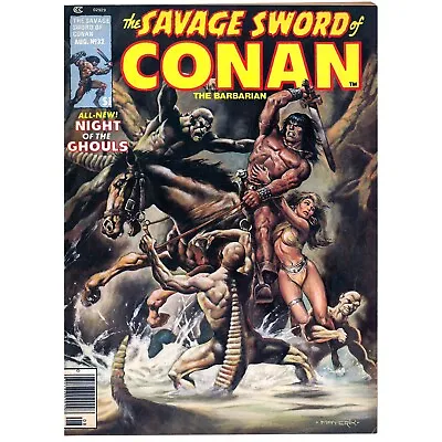 Buy The Savage Sword Of Conan #32 Aug 1978 Magazine Format Newsstand US Price VG • 4£