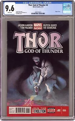 Buy Thor God Of Thunder #6 CGC 9.6 2013 3897578010 1st App. Knull • 56.40£