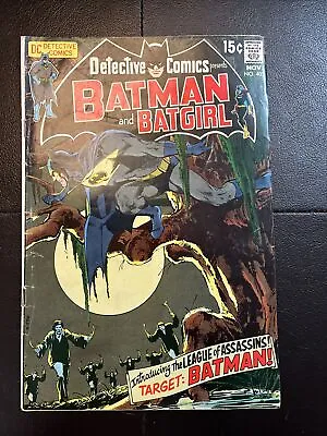 Buy Detective Comics 405 First League Of Assassins! Neal Adams Cover Nov 1970 • 102.48£