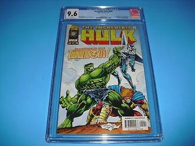 Buy Incredible Hulk #449 CGC 9.6 W/ WHITE PAGES 1997! Marvel 1st App Thunderbolts • 120.63£