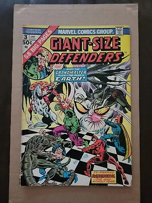 Buy Giant-Size Defenders #3 1st Appearance Of Korvac Kraven MVS Intact Marvel 1975 • 35.57£
