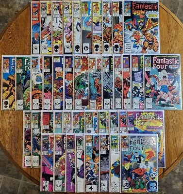 Buy Fantastic Four Near Complete Run #300-349 Lot Of 42 Marvel Comics~Most High Grad • 79.29£