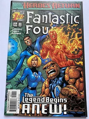 Buy FANTASTIC FOUR Vol. 3 #1 Heroes Return Marvel Comics 1998 NM • 1.99£