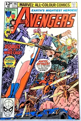 Buy AVENGERS 195 Marvel 1980 1st Cameo Taskmaster • 24.99£