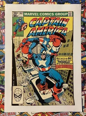 Buy Captain America #262 - Oct 1981 - Red Skull Appearance! - Fn/vfn (7.0) Pence! • 7.99£