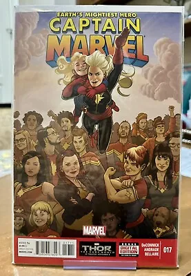 Buy Captain Marvel #17 2nd Appearance Kamala Khan Marvel (Marvel Comics) VF/NM • 23.83£