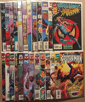 Buy The Spectacular Spider-Man Lot Of 24 Comics 1993-1998 • 37.95£