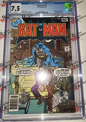 Buy Batman #313 CGC 7.5 1st Appearance Of Tim Fox! • 99.94£