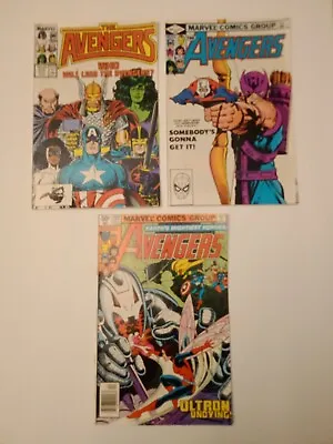 Buy Avengers #279 1987 202 & 223--3 Books!--  Captain Marvel Thor She-Hulk Ant Man • 17.84£