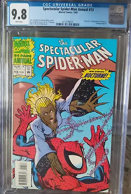 Buy The Spectacular Spider-Man Annual #13 CGC 9.8 Marvel 1993 Comic Book • 159.32£