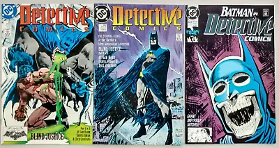Buy Detective Comics #599 #600 #620 DC 1989/90 Comic Books • 9.46£
