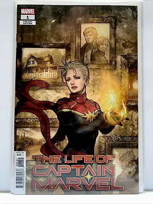 Buy The Life Of Captain Marvel #1 Sana Takeda 1:25 Variant Cover Marvel 2018 Nm • 7.50£