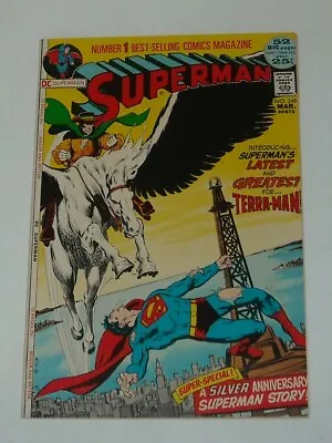 Buy HIGH GRADE KEY 1972 DC COMICS SUPERMAN #249 TERRA MAN 1st ADAMS ART  BELOW GUIDE • 31.61£
