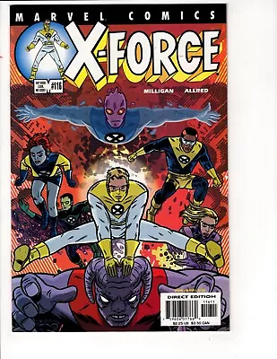 Buy X-Force #116 Marvel Comics 2001 High 1st X-Statix 1st Bloop • 20.87£