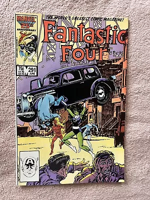 Buy Fantastic Four #291 Marvel 25 Th Anniversary  SHARP COPY • 8£