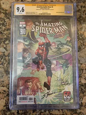 Buy Amazing Spiderman CGC SS 9.6 #6/900 -Mark Morales/Scott Hannah - Romita Jr Cover • 119.84£