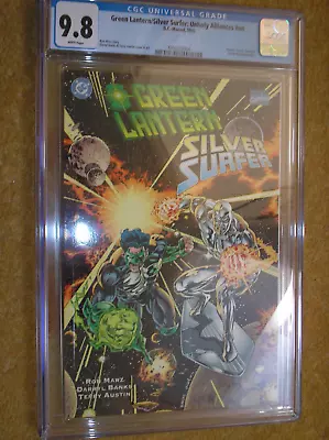 Buy Green Lantern Silver Surfer Unholy Alliances # 1 Cgc 9.8 Nm+/m Dc Marvel Comic • 0.99£