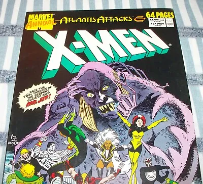 Buy X-Men Annual #13 JUBILATION DAY! Wolverine From 1989 In Fine+ Condition DM • 8.82£