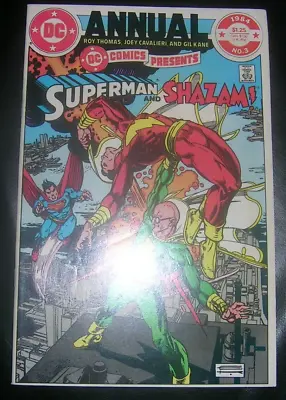 Buy Dc Comics Presents.annual # 3.superman & Shazam!.1984.fine/very Fine. • 6.99£