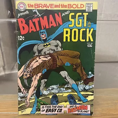 Buy The Brave And The Bold #84 - Neal Adams Cover Art. (6.5/7.0) 1969 • 13£