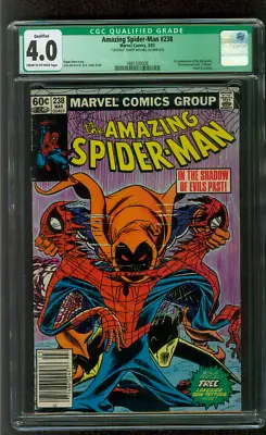 Buy Amazing Spider Man 238 CGC 4.0 1st Hobgoblin 3/1983 Newsstand Ed • 157.68£