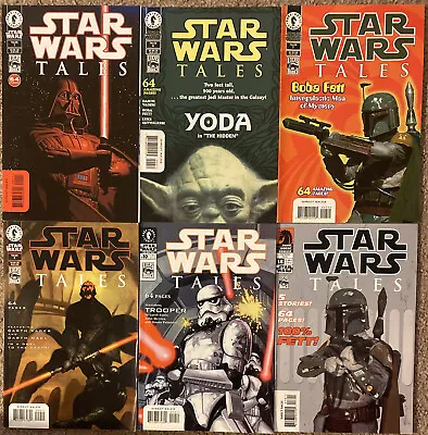 Buy Star Wars Tales #1 6 7 9 10 18 6 Dark Horse Comics Lot Boba Fett Vader Vs Maul • 79.02£