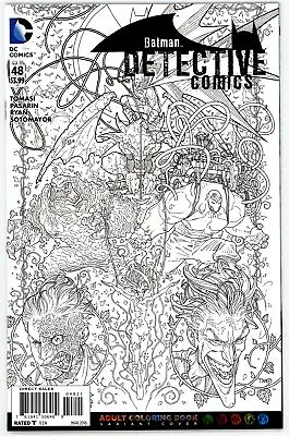 Buy Detective Comics (2011) #48B NM 9.4 Coloring Book Variant • 2.36£