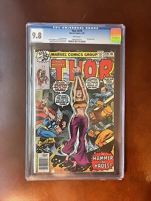Buy Thor 279 CGC 9.8 WP 1979 • 395.76£