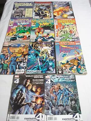 Buy 11 Fantastic Four Marvel Comics 554 555 Versus The X-Men 1 2 4 Annual 24 Fine- • 7.99£