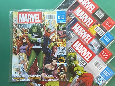 Buy Eaglemoss Marvel Fact Files #151 - 231 (Marvel 2015-16) Choose Your Issues! • 4.99£
