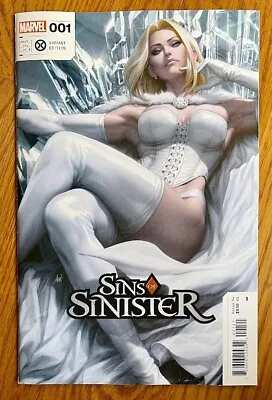 Buy SINS OF SINISTER #1 ARTGERM Trade Variant EMMA FROST White Queen X-Men NM 2023 • 20.06£