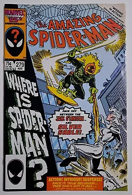 Buy Amazing Spider-Man #279 (1986) Bronze Age Marvel Comic. John Romita Jr, NM • 8.50£