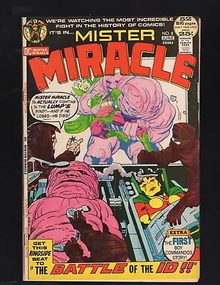 Buy MISTER MIRACLE # 8, June 1972, JACK KIRBY Story & Art, VERY GOOD CONDITION KEY • 9.49£