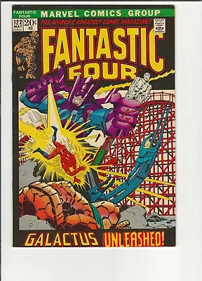 Buy The Fantasic Four # 122 Marvel Comics Cgc Ready Nm+ Galactus Surfer Gabriel Saga • 159.90£