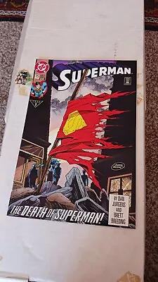 Buy Superman #75 (DC Comics January 1993) The Death Of Superman Newsstand • 8£