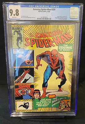 Buy The Amazing Spider-man #259 1984 CGC 9.8 Newly Graded! • 98.83£